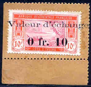 Лицевая сторона банкноты Кот-д