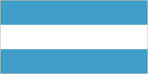 Гражданский флаг Аргентины
