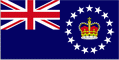 Флаг представителя Королевы на островах Кука
