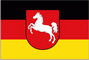 Гражданский флаг Нижней Саксонии