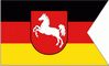 Флаг Нижней Саксонии