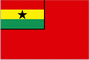 Гражданский флаг Ганы