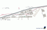 Схема аэропорта Копенгагена