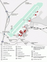 Схема аэропорта Дрездена