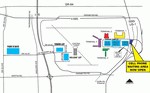 Схема парковок аэропорта Форт-Лаудердейла
