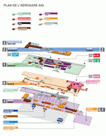 Схема аэропорта Женевы