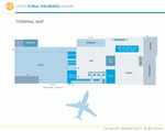 Схема аэропорта Охрида