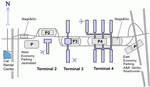 Схема аэропорта Финикса
