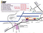 Схема парковок аэропорта Сент-Луиса
