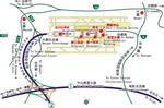 Схема подъезда к аэропорту Тайбэя