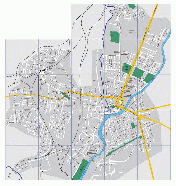 Карта Орши