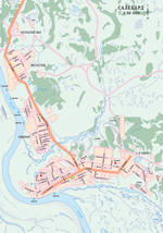 Карта Салехарда