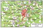 Карта окрестностей Сергиев-Посада