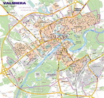 Карта Валмиеры