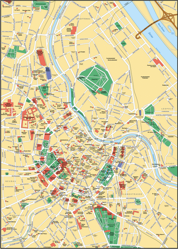 Карта Вены