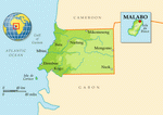 Карта Экваториальной Гвинеи