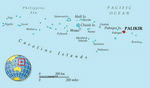 Карта Микронезии