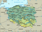 Карта Польши