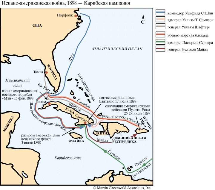 Испано-американская война, 1898