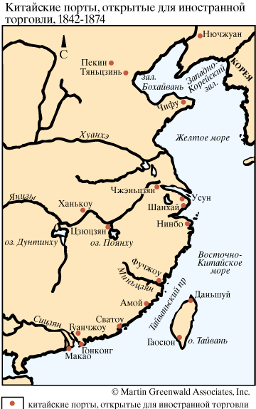 Китайские порты, 1842—1874