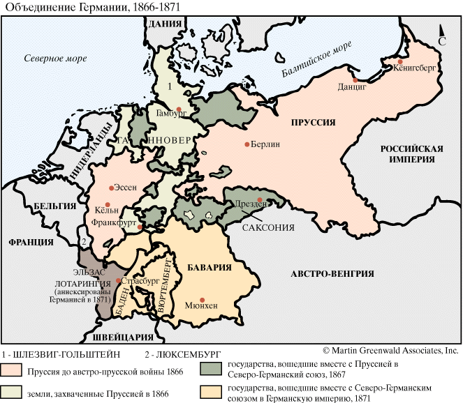 Объединение Германии, 1866—1871