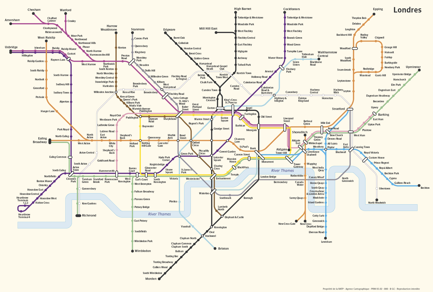 Metro en ingles britanico