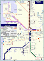 Схема метро Аделаида