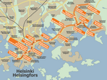 Схема метро Хельсинки