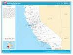 Карта округов Калифорнии
